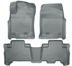 Husky Liners 99572 Weatherbeater Series Front and 2nd Seat Floor Liners Grey