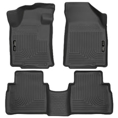 Husky Liners 99621 Weatherbeater Series Front and 2nd Seat Floor Liners Black