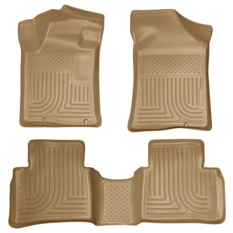 DISCONTINUED - Husky Liners 99643 Weatherbeater Series Front and 2nd Seat Floor Liners Tan