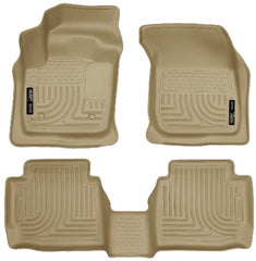 DISCONTINUED - Husky Liners 99753 Weatherbeater Series Front and 2nd Seat Floor Liners Tan