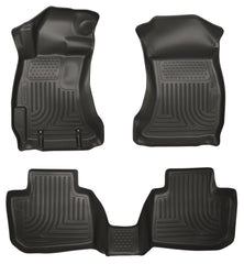 Husky Liners 99801 Weatherbeater Series Front and 2nd Seat Floor Liners Black
