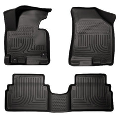 Husky Liners 99831 Weatherbeater Series Front and 2nd Seat Floor Liners Black