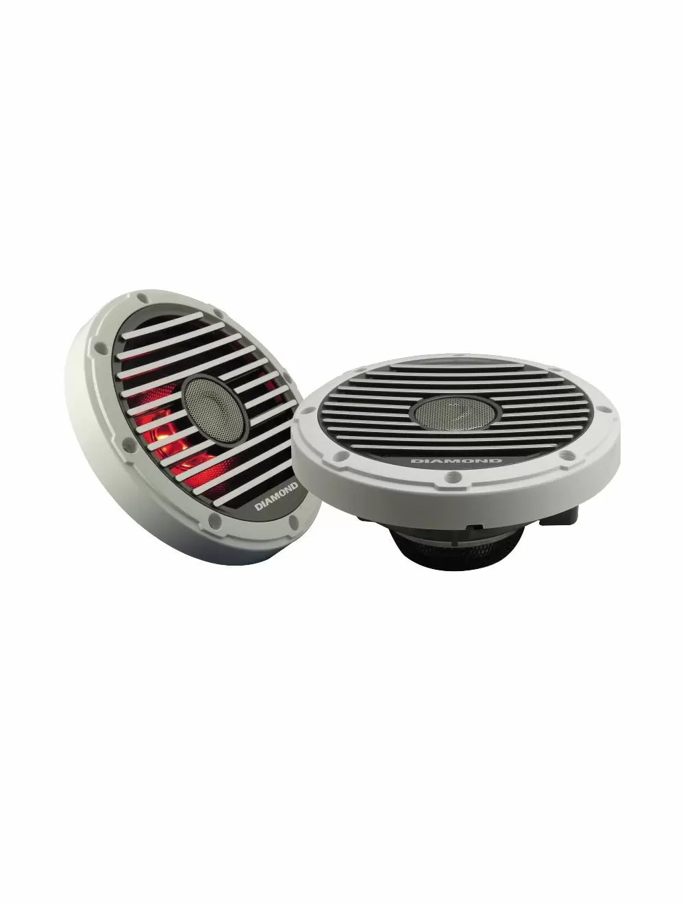 Diamond Audio HXM8 8" Marine Coaxial 25mm Titanium Dome Tweeter