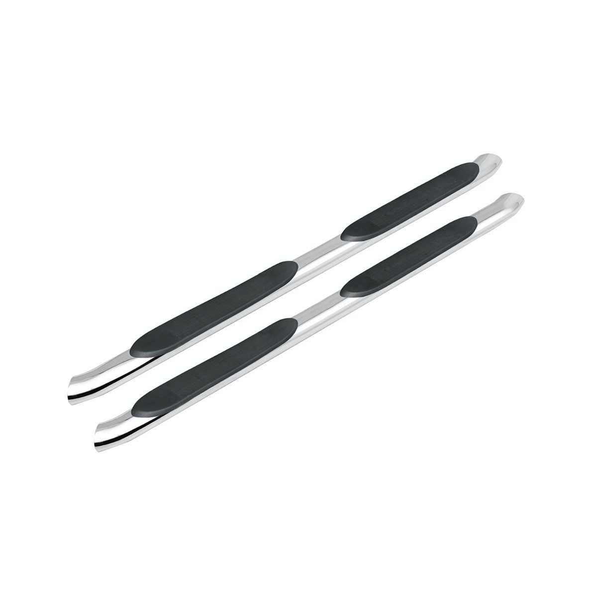 Iconic Accessories 124-0493 4  Oval Side-Step Nerf Bars (30? Bend, Polished)