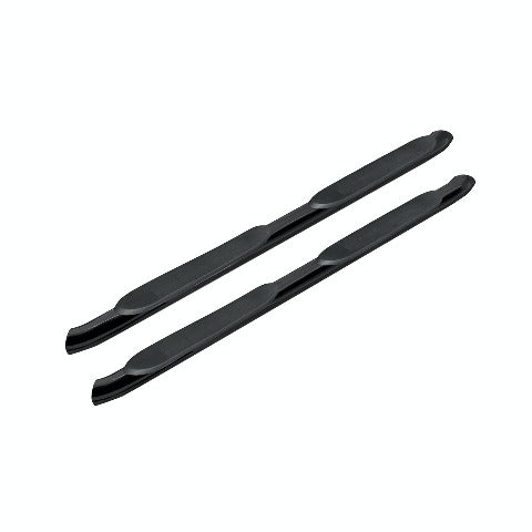 Iconic Accessories 124-5273 4  Oval Side-Step Nerf Bars (30? Bend, Black Powder Coated)