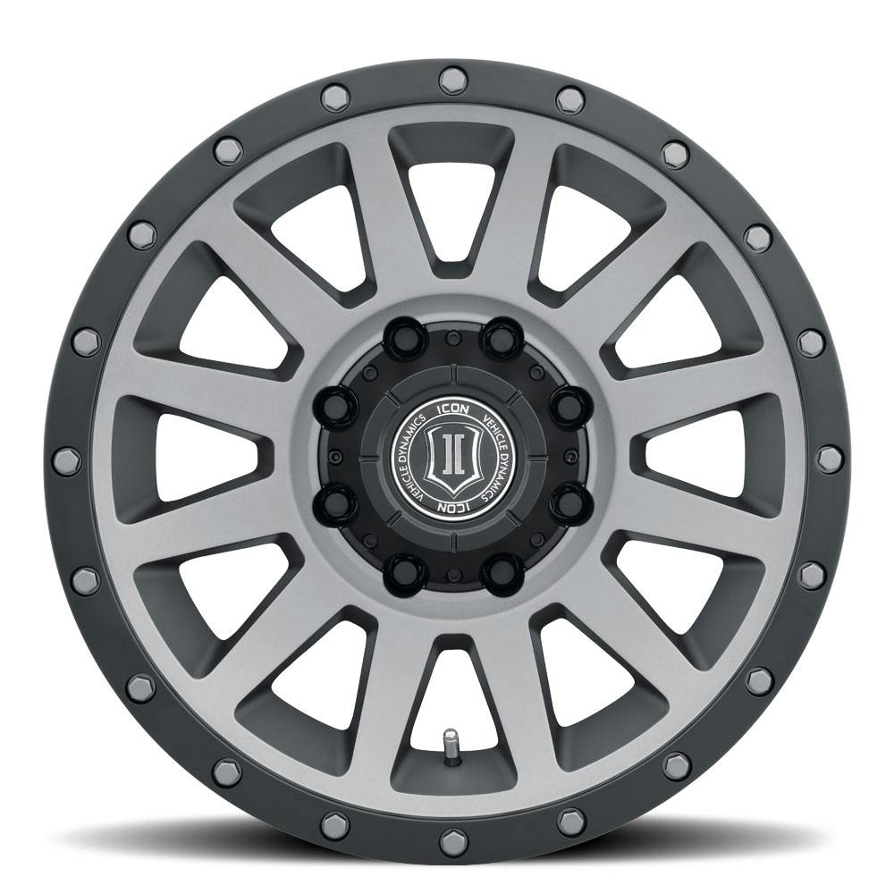 ICON Alloys 2018908055TT Compression HD Titanium  - 18 X 9 / 8 X 6.5 / 12 mm / 5.5 bs