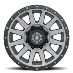 ICON Alloys 2018908055TT Compression HD Titanium  - 18 X 9 / 8 X 6.5 / 12 mm / 5.5 bs