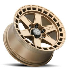 ICON Alloys 3417859447BS Raider Brass Satin - 17 X 8.5 / 6 X 120 / 0 mm / 4.75 bs
