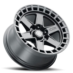 ICON Alloys 3417858347SB Raider Satin Black - 17 X 8.5 / 6 X 5.5 / 0 mm / 4.75 bs