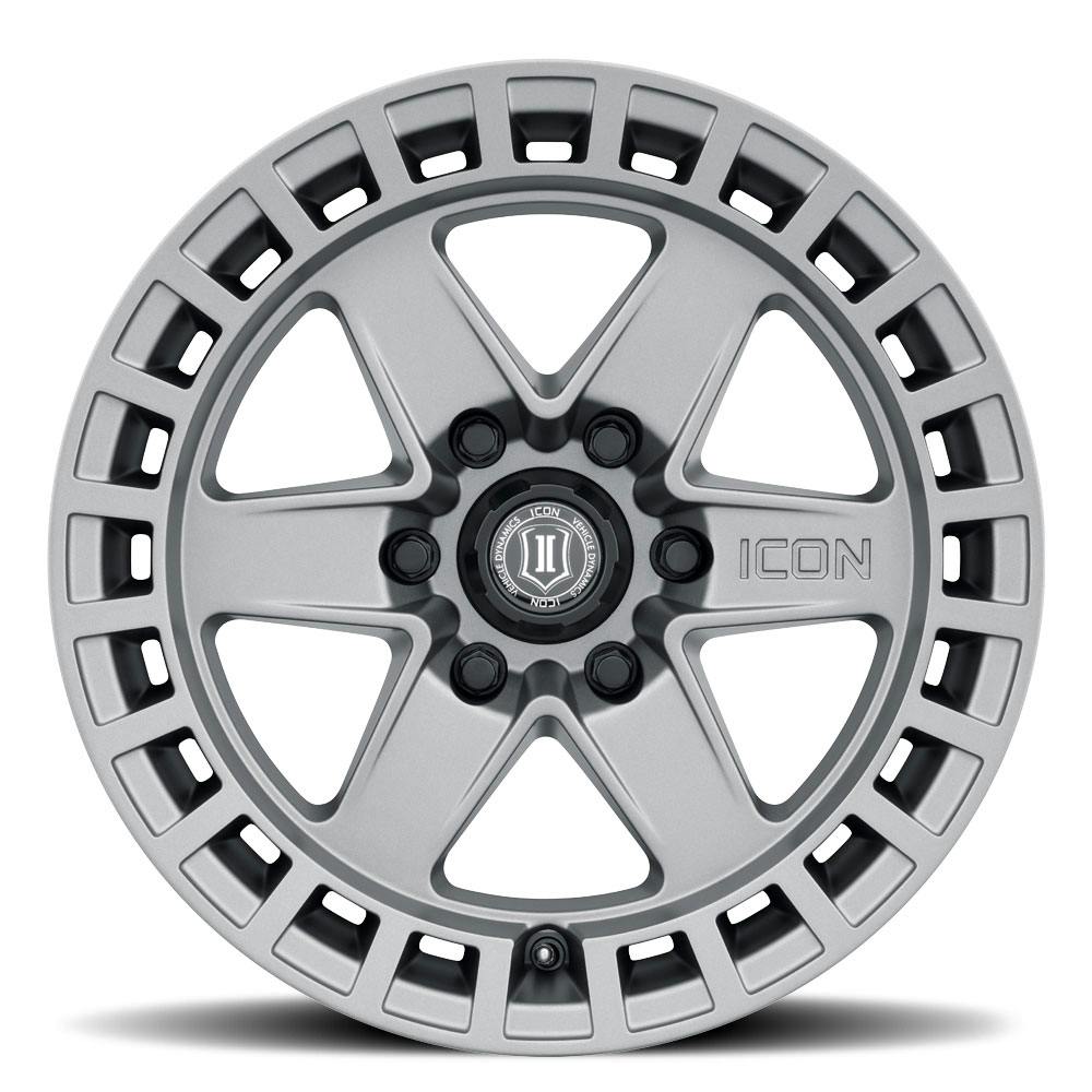 ICON Alloys 3417859447TT Raider Titanium - 17 X 8.5 / 6 X 120 / 0 mm / 4.75 bs