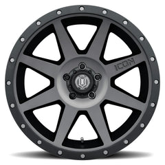 ICON Alloys 1820905556TT Rebound Titanium - 20 X 9  / 5X150 / 16mm / 5.625 bs
