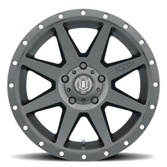 ICON Alloys 1820905556SB Rebound Satin Black - 20 X 9  / 5X150 / 16mm / 5.625 bs