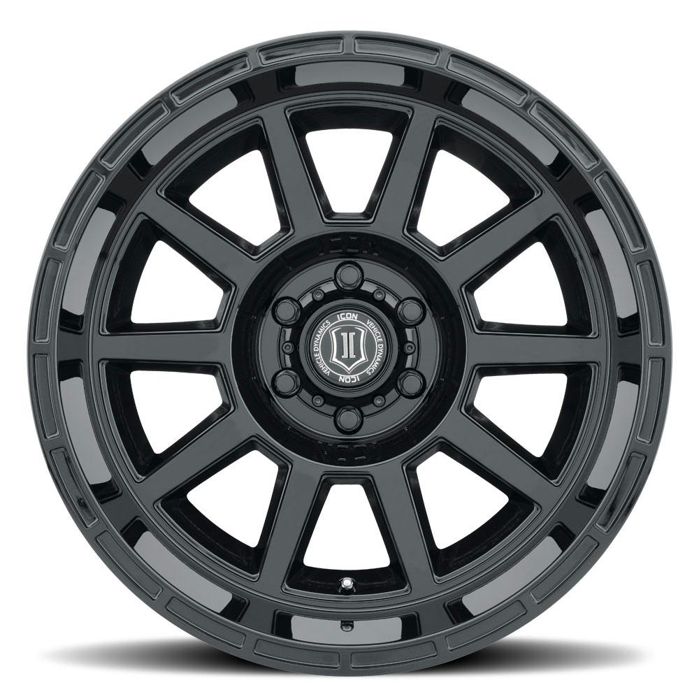 ICON Alloys 6220107345GB Recoil Gls Black - 20 X 10 / 5 X 5 / -24 mm / 4.5 bs