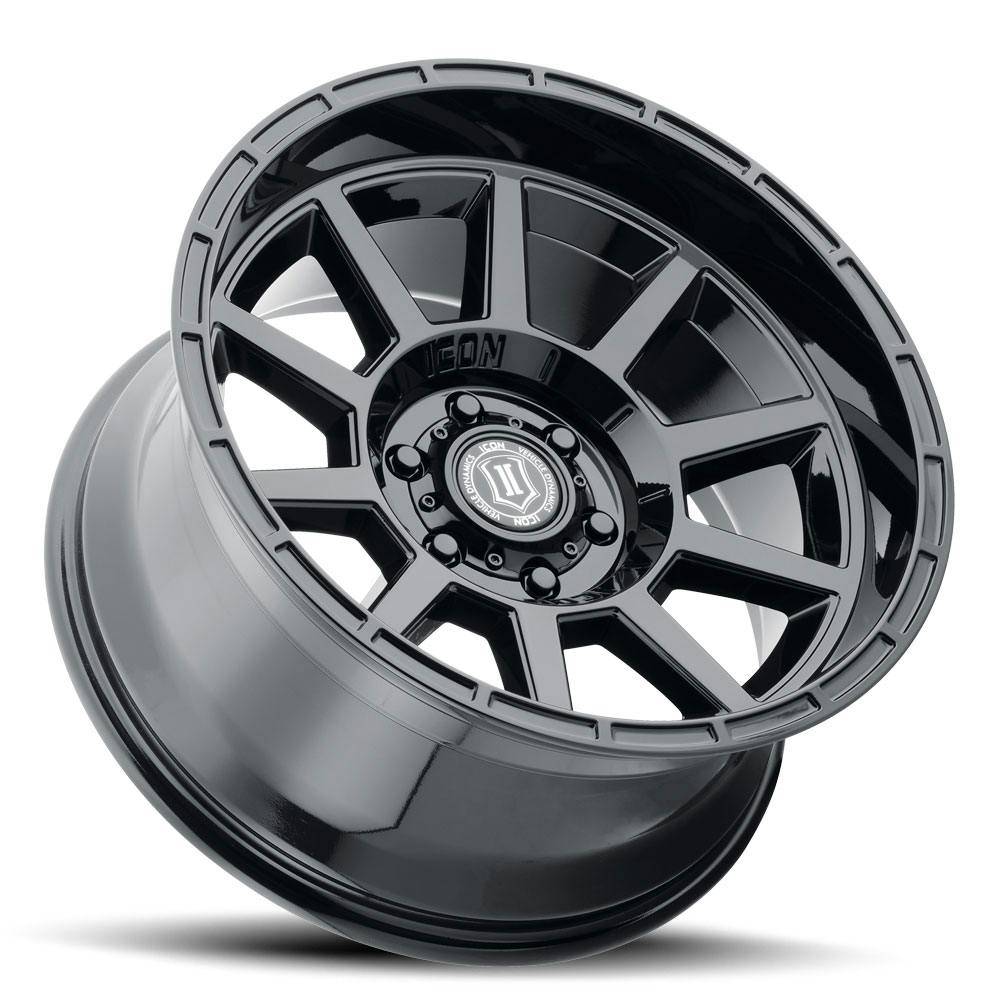 ICON Alloys 6220107345GB Recoil Gls Black - 20 X 10 / 5 X 5 / -24 mm / 4.5 bs