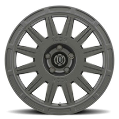 ICON Alloys 7017805060SB Ricochet Satin Black - 17 X 8 / 5 X 100 / 38mm / 6 bs