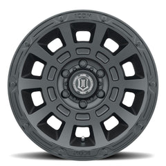 ICON Alloys 2817856350SB Thrust Satin Black - 17 X 8.5 / 6 X 135 / 6 mm / 5 bs