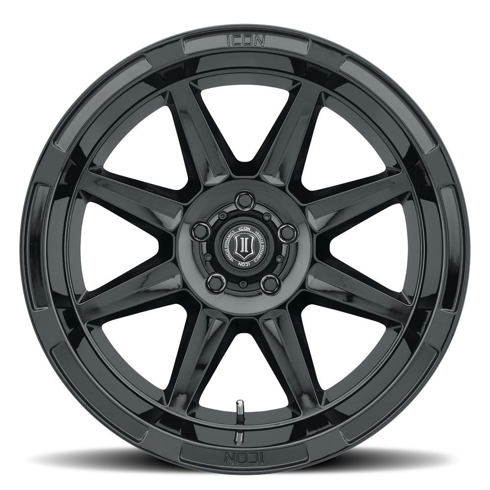 ICON Alloys 6020105545GB Bandit Gls Black - 20X10 / 5X150 / -24mm / 4.5 bs