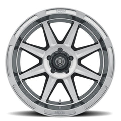 ICON Alloys 6020105545GM Bandit Gun Metal - 20X10 / 5X150 / -24mm / 4.5 bs