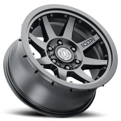 ICON Alloys 21817856547SB Rebound Pro Satin Black - 17 X 8.5 / 5X4.5 / 0mm / 4.75 bs