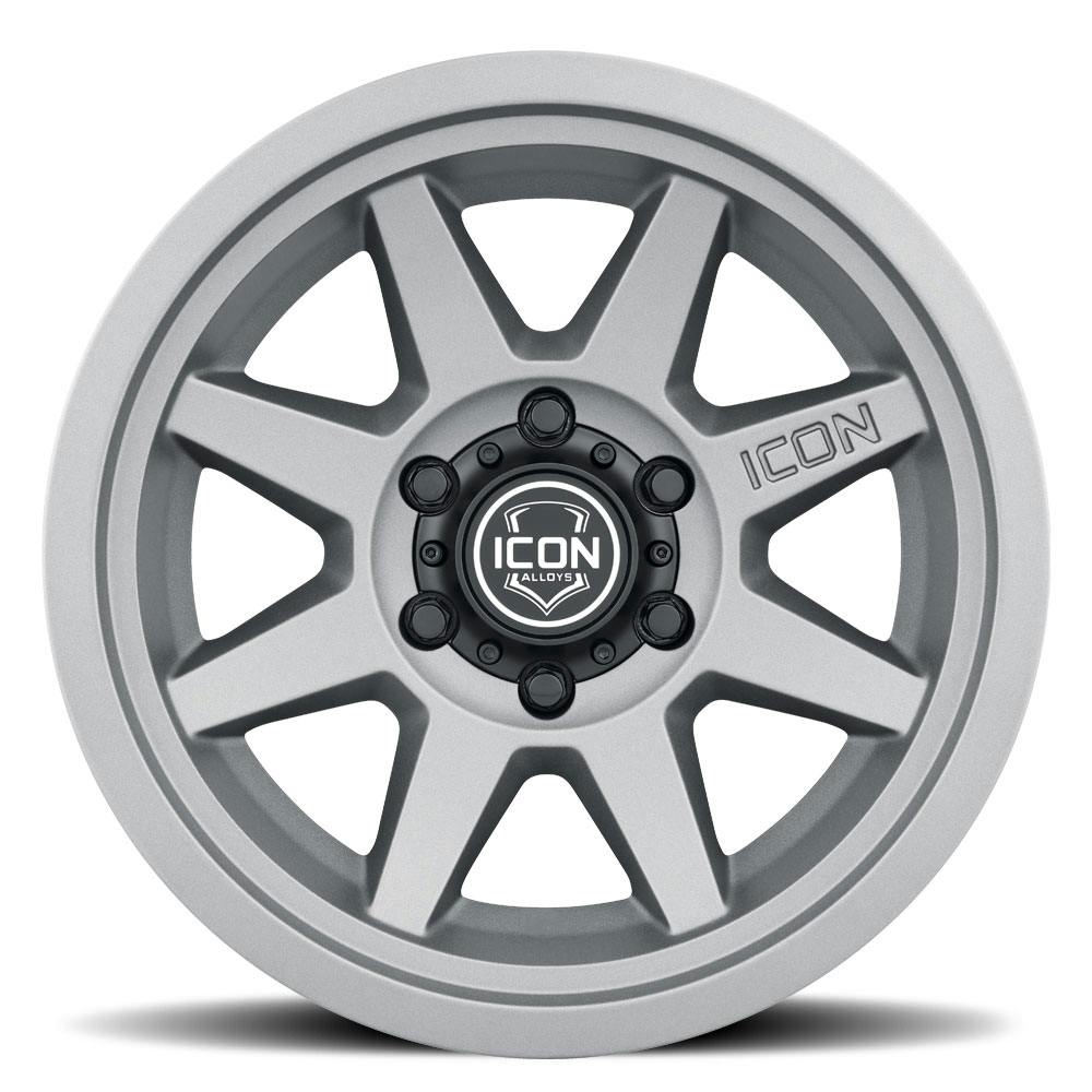 ICON Alloys 1917858347CH Rebound Slx Charcoal - 17 X 8.5 / 6 X 5.5 / 0mm / 4.75 in. Bs
