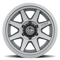 ICON Alloys 1917856350CH Rebound Slx Charcoal - 17 X 8.5 / 6 X 135 / 6mm / 5 in. Bs