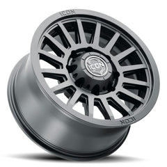 ICON Alloys 3618908955SB Recon SLX Satin Black - 18 X 9 / 8 X 180 / 12MM / 5.5 in. BS