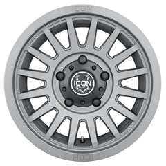 ICON Alloys 3618906352CH Recon SLX Charcoal - 18 X 9 / 6 X 135 / 6MM / 5.25 in. BS