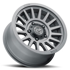ICON Alloys 3618909060CH Recon SLX Charcoal - 18 X 9 / 6 X 5.5 / 25MM / 6 in. BS