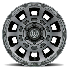 ICON Alloys 2817859447SSBT Thrust Smoked Satin Black - 17 X 8.5 / 6 X 120 /  0 mm / 4.75 bs