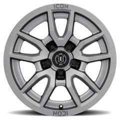 ICON Alloys 2617857345TT Vector 5 Titanium -17 X 8.5 / 5 X 5 / -6mm / 4.5 bs
