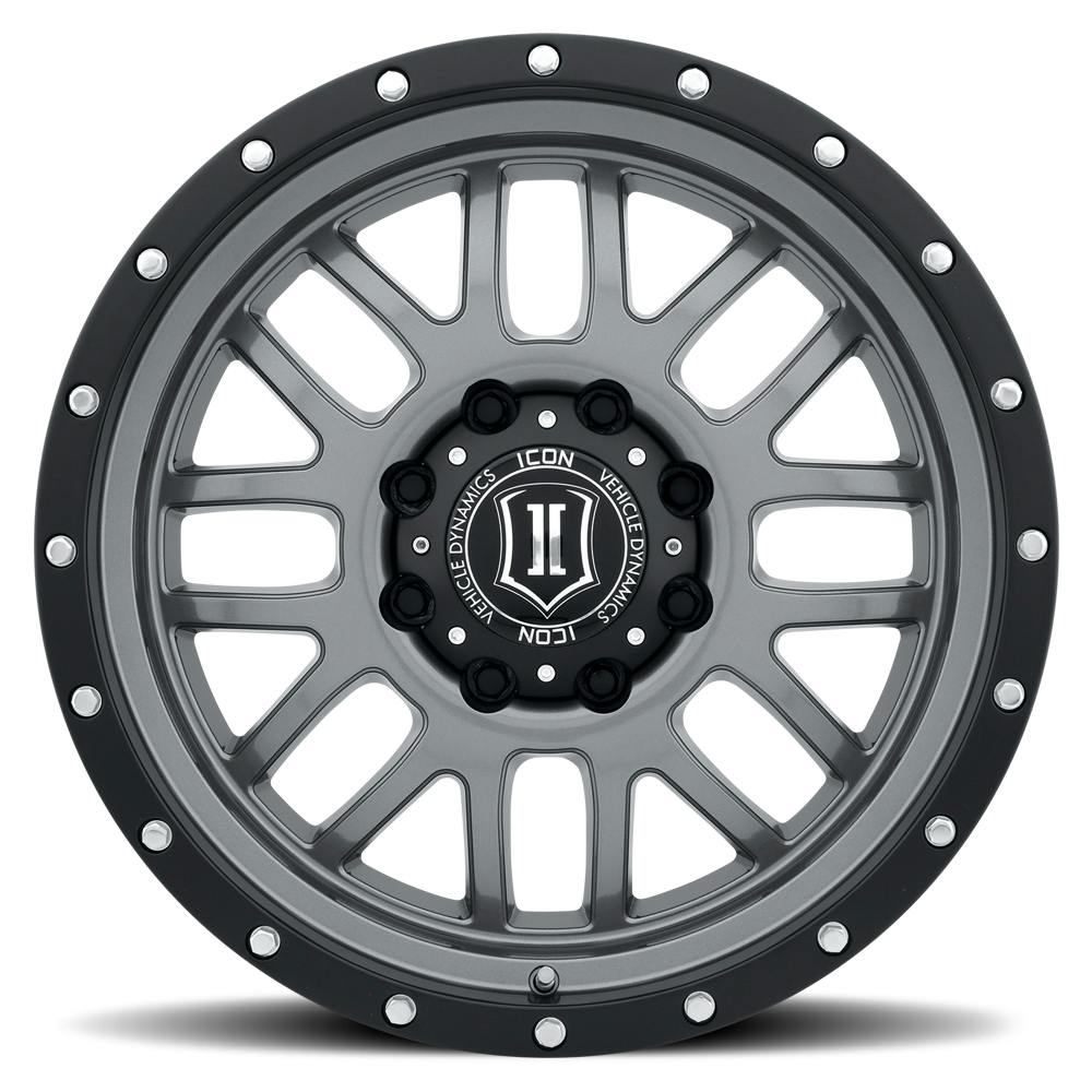 ICON Alloys 1220908150GM Alpha Gun Metal - 20 X 9 / 8 X 170 / 0mm / 5 bs