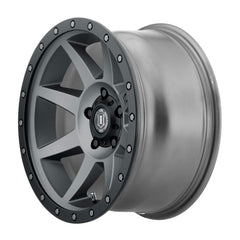 ICON Alloys 1817856547TT Rebound Titanium - 17 X 8.5 / 5 X 4.5 / 0mm / 4.75 bs