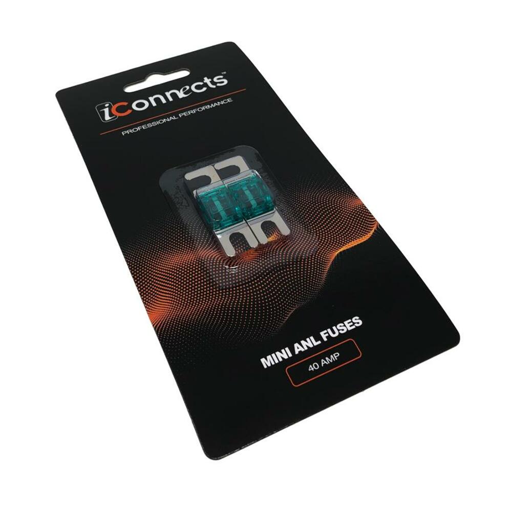 iConnects MINI ANL FUSES 40A 2-PACK ICMANL40