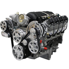 BluePrint Engines LS FRONT ACCESSORY DRIVE, FULL SERPENTINE W/ ALT, PS, WP, AC, BRACKETS, BOLTS BPPLSFDACPS
