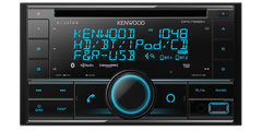 KENWOOD DPX795BH Dual Din Sized CD Receiver with Bluetooth & HD Radio