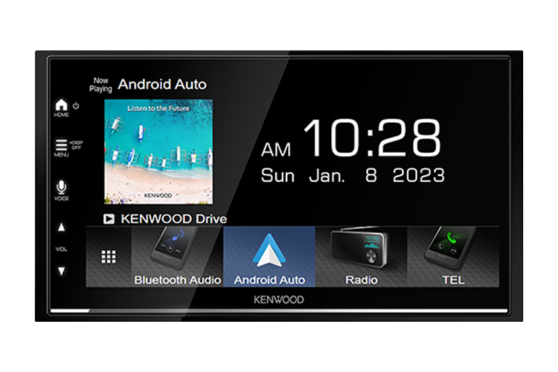 Kenwood DMX8709S 6.8-inch Digital Media Receiver with Apple CarPlay and Android Auto