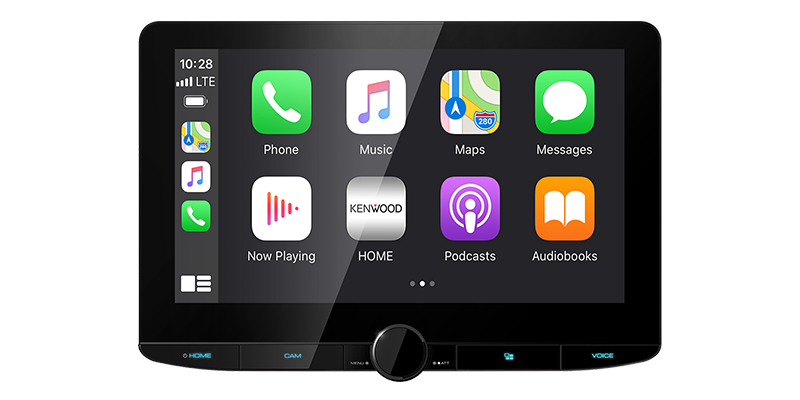 Kenwood DMX1037S 10.1 inch Digital Media Receiver, Apple CarPlay, Android Auto