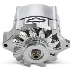 PROFORM Slant-Edge Alternator  Raised/Machined Bowtie Emblem Polished Finish 141-156