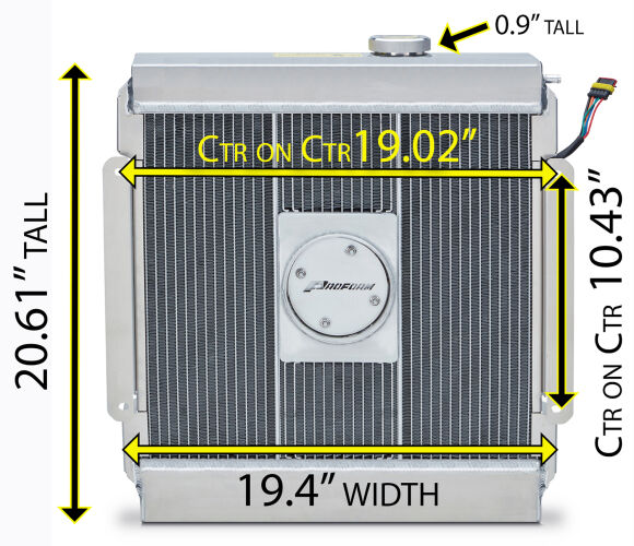 PROFORM 69681.2 Slim-Fit Radiator System Direct-Fit Series