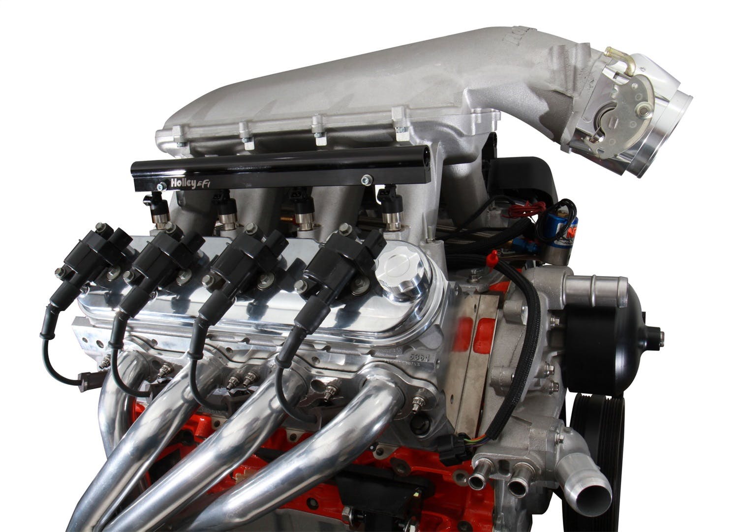 Holley 241-91 VALVE COVER, LS BLACK KRINKLE FINISH