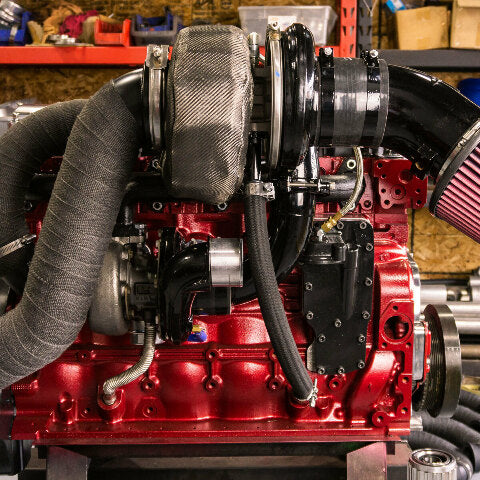 Industrial Injection New Cummins 3rd Gen 5.9L Quick Spool Compound Turbo 227456