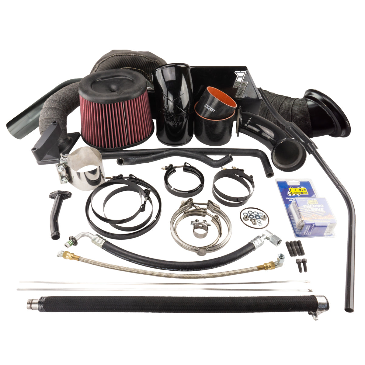 Industrial Injection New Cummins Compound Turbo Kit. 2003-2007 5.9L Kit Only 227456K