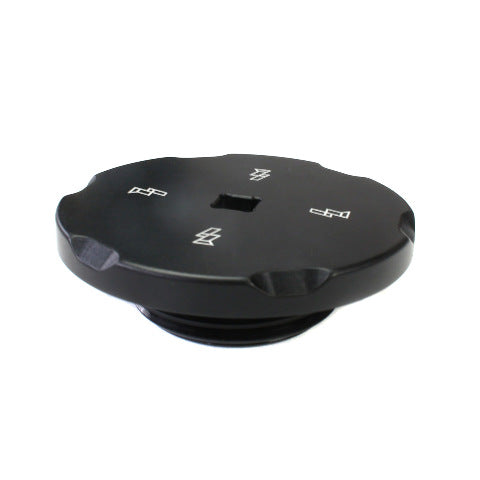Industrial Injection Black Anodized Billet Cp3 Access Cover (Re-Use Factory Cover O-Ring) 24FC05