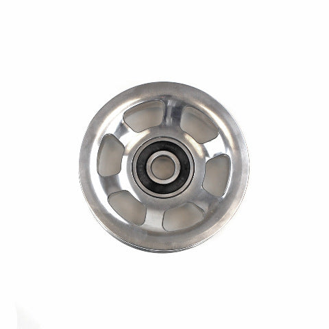 Industrial Injection Common Rail Cummins Billet Idler Pulley-4.5" Clear Anodized 24FC07