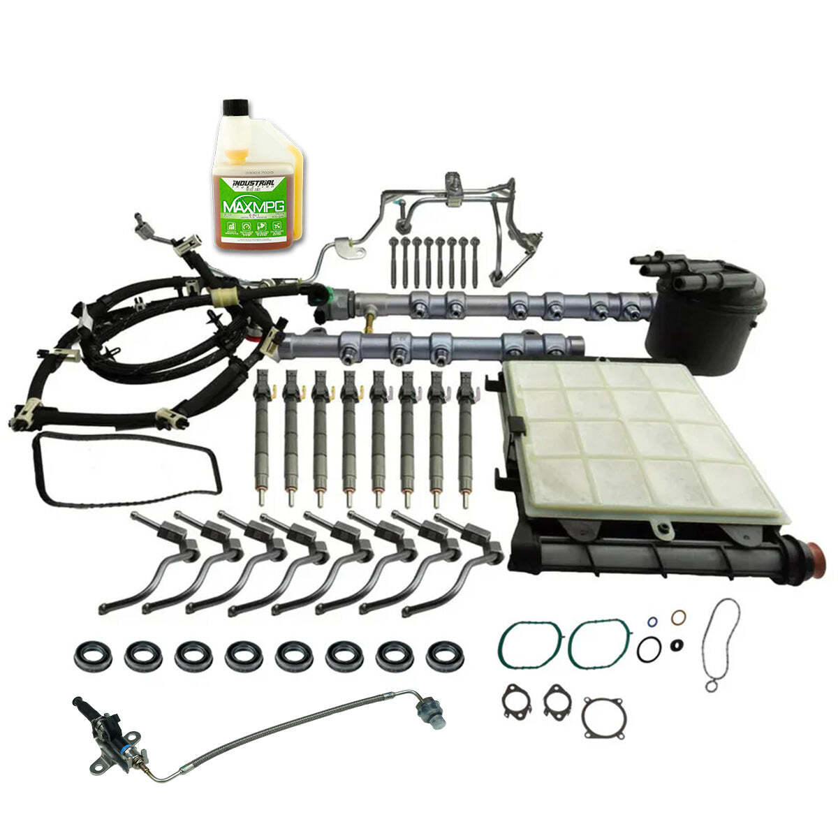 Industrial Injection 2023-26 Ford 6.7L Power Stroke Disaster Kit w/Injectors - No Pump 3GI101