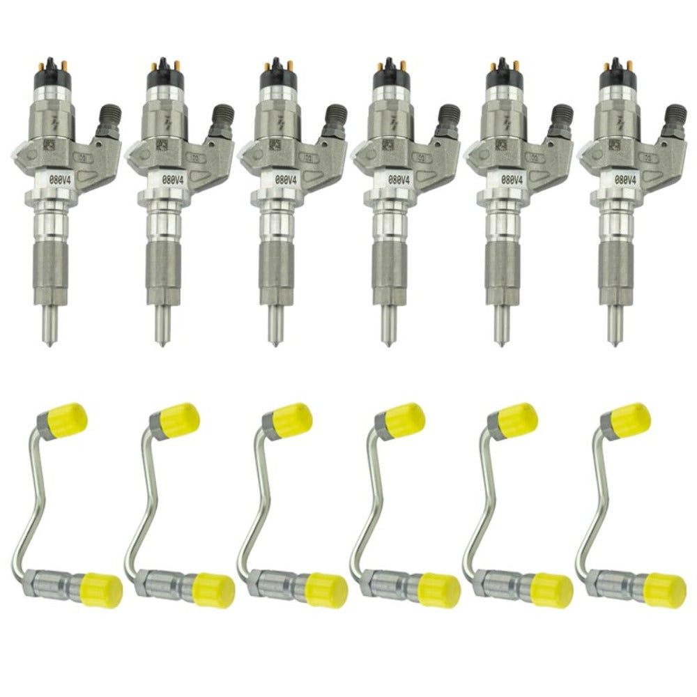 Industrial Injection Stock Bosch Reman 01-04 LB7Injectors And Line Package 412212