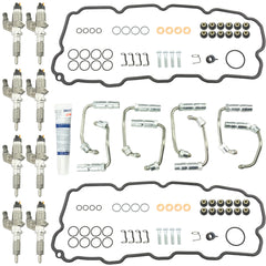 Industrial Injection Stock Bosch Reman 01-04 LB7 Injectors w/Install Kit 412603