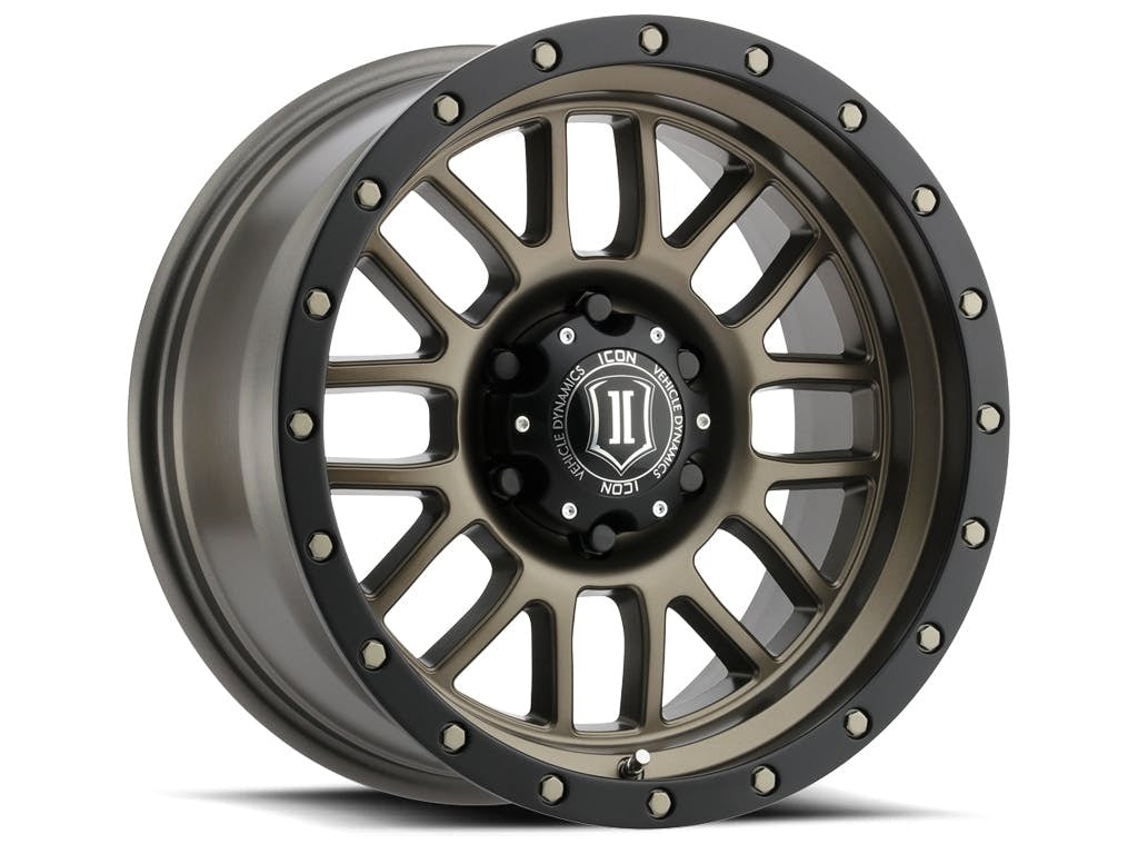 ICON Alloys 1217858347BR Alpha Bronze - 17 X 8.5 / 6 X 5.5 / 0mm / 4.75 bs