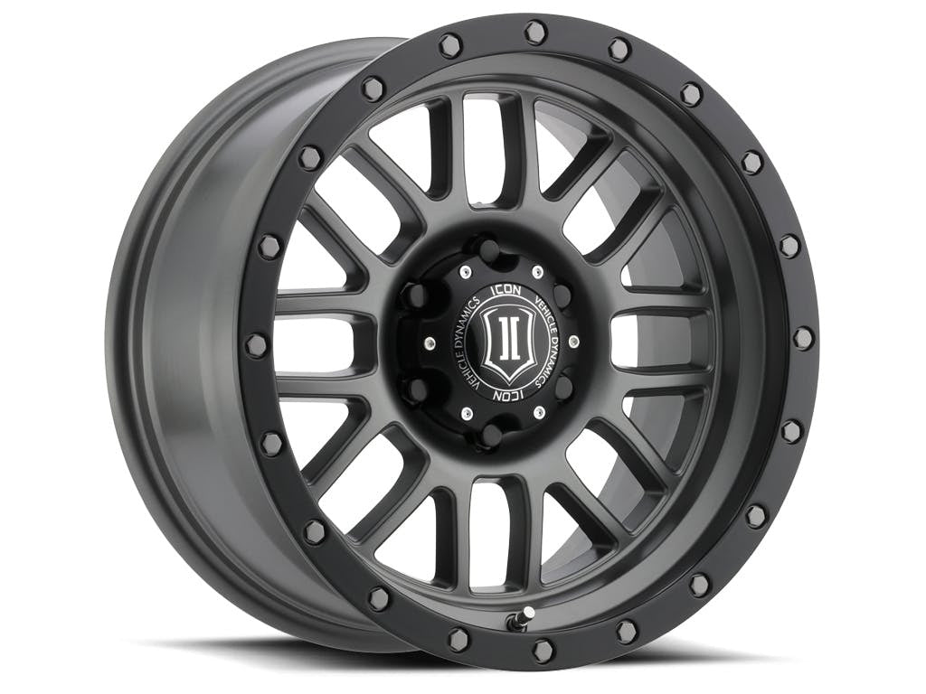 ICON Alloys 1217858347TT Alpha Titanium - 17 8.5 / 6 X 5.5 / 0mm / 4.75 bs