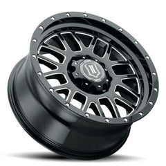 ICON Alloys 1220908057GBMW Alpha Gls Blk Mill Win - 20 X 9 / 8 X 6.5 / 19mm / 5.75 bs
